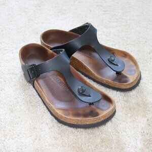 Birkenstock Black and Brown Women's Sandals